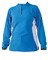 Womens Micro Fleece with contrast stitching (MFW AQUG) colour swatch.